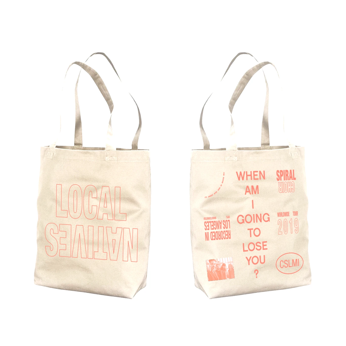 Local Natives Lose You Natural Tote Bag