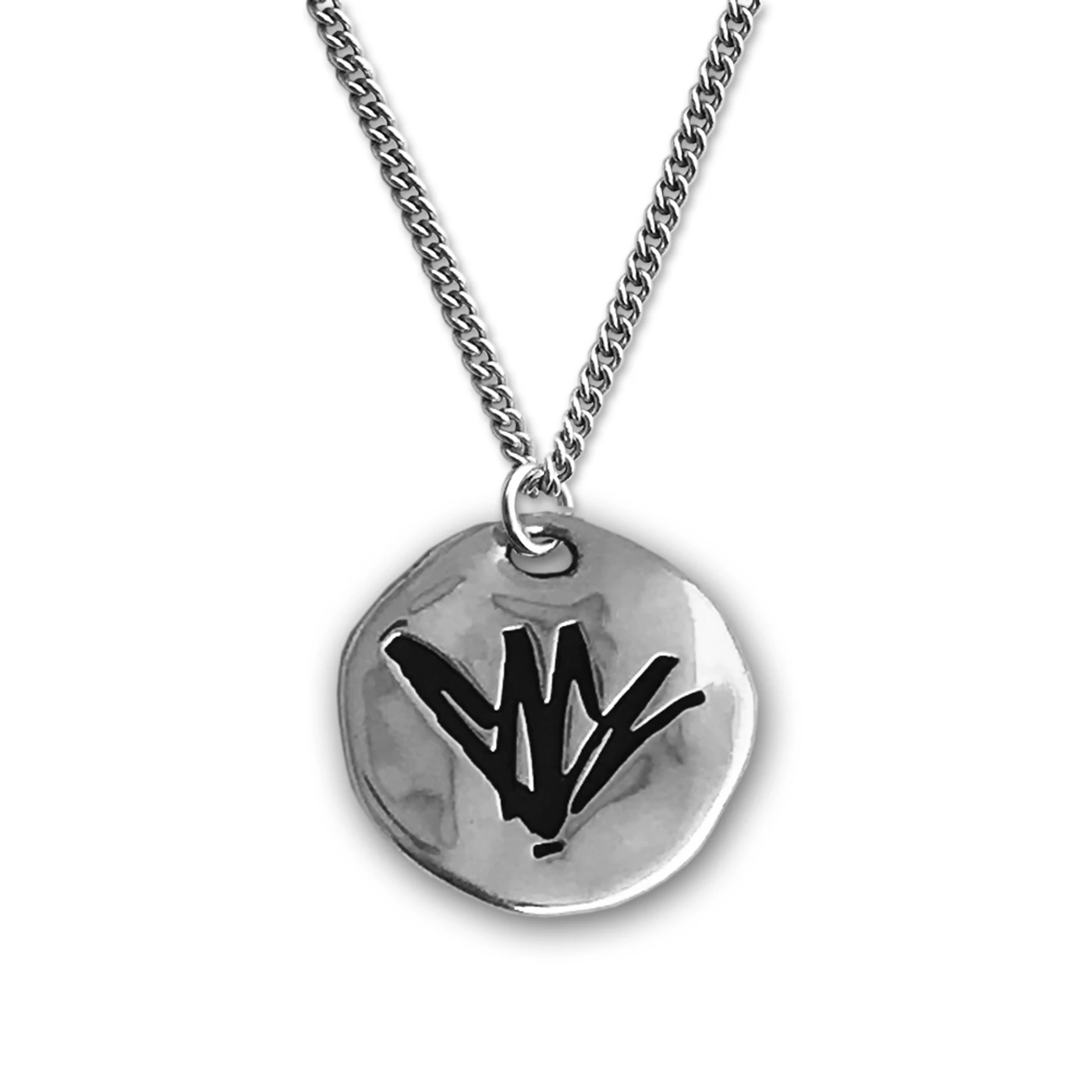Chris Cornell Engraved Silver Necklace