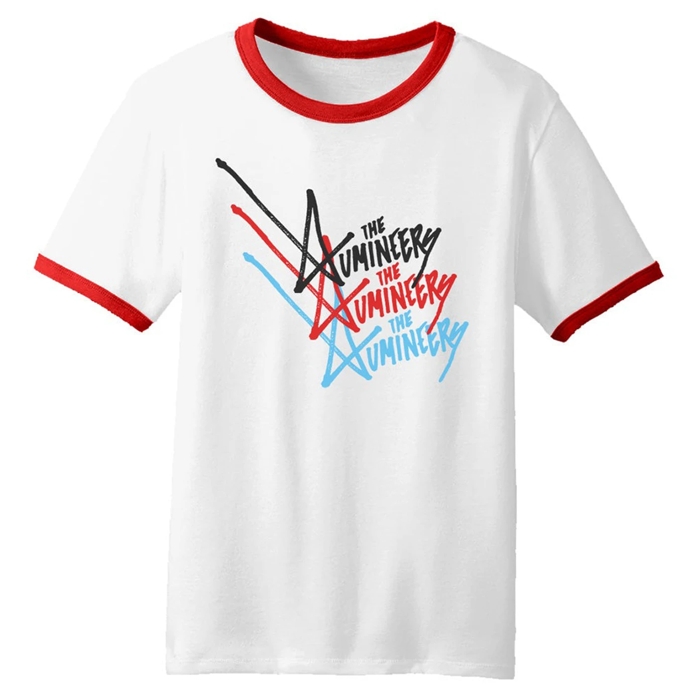 The Lumineers Repeating Logo Ringer Toddler Tee