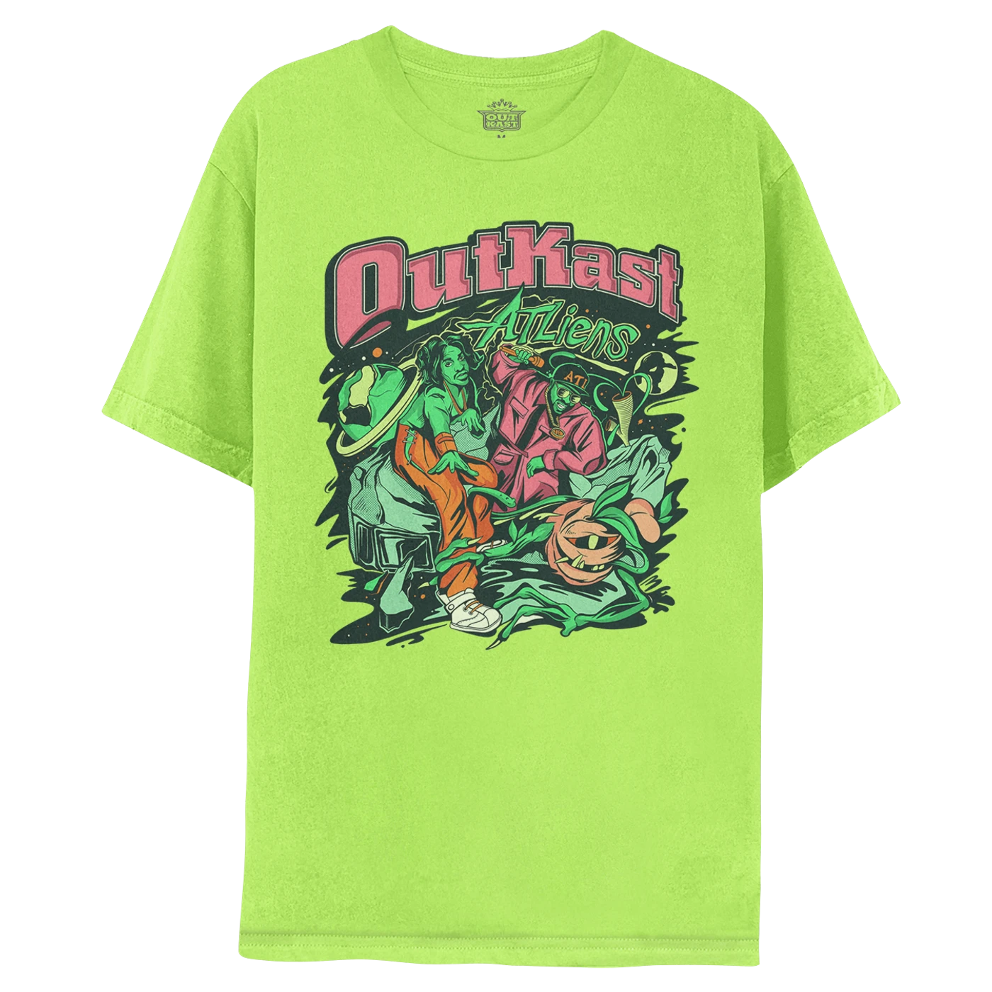 Outkast ATLiens Green Tee