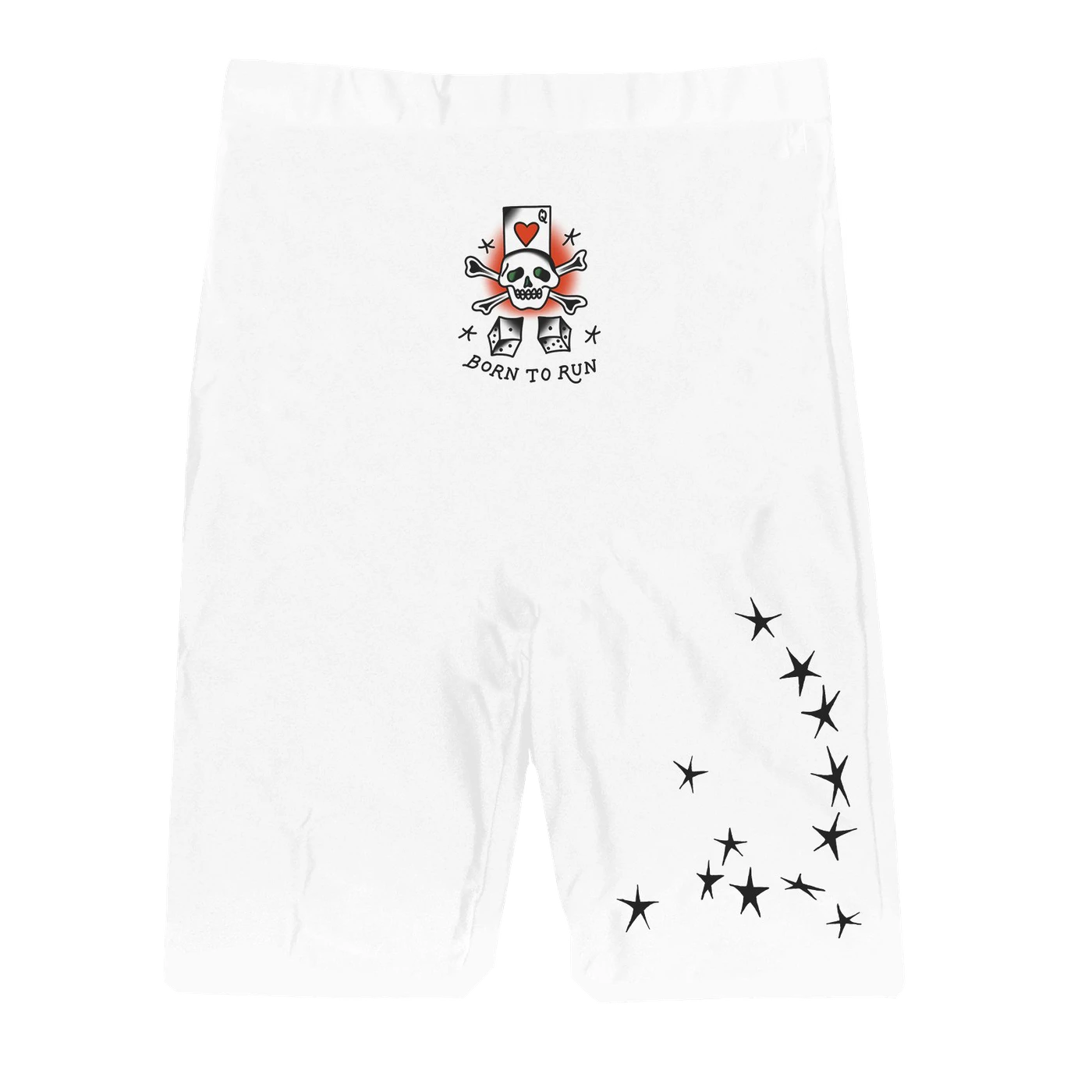 Miley Cyrus Spiderweb bike shorts