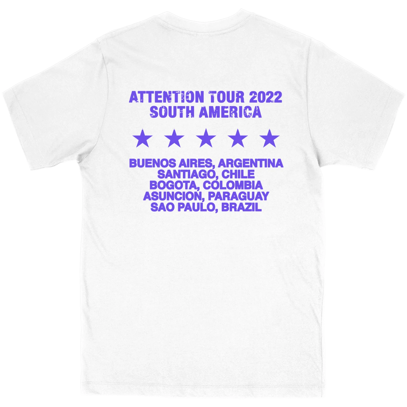 Miley Cyrus Sickening South America Tour Tee