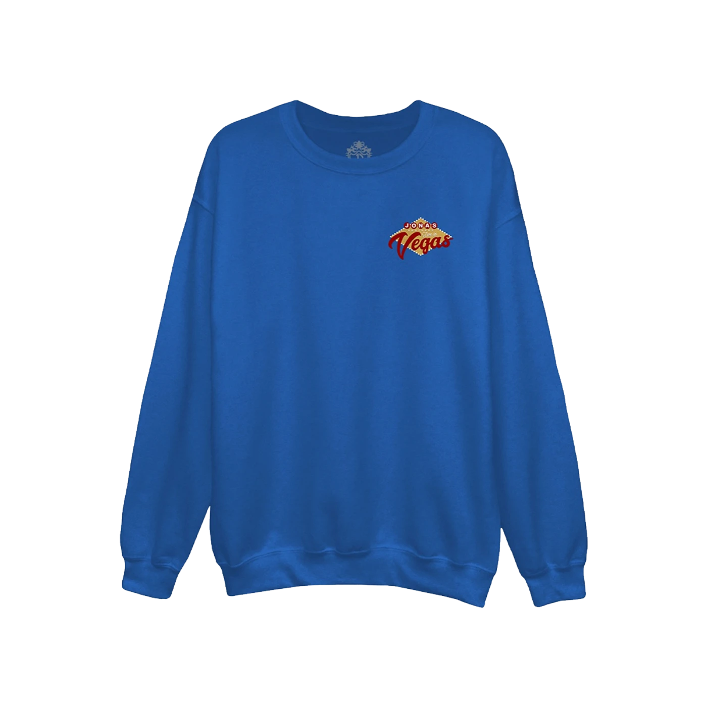 Jonas Brothers Royal Vegas Logo Crewneck