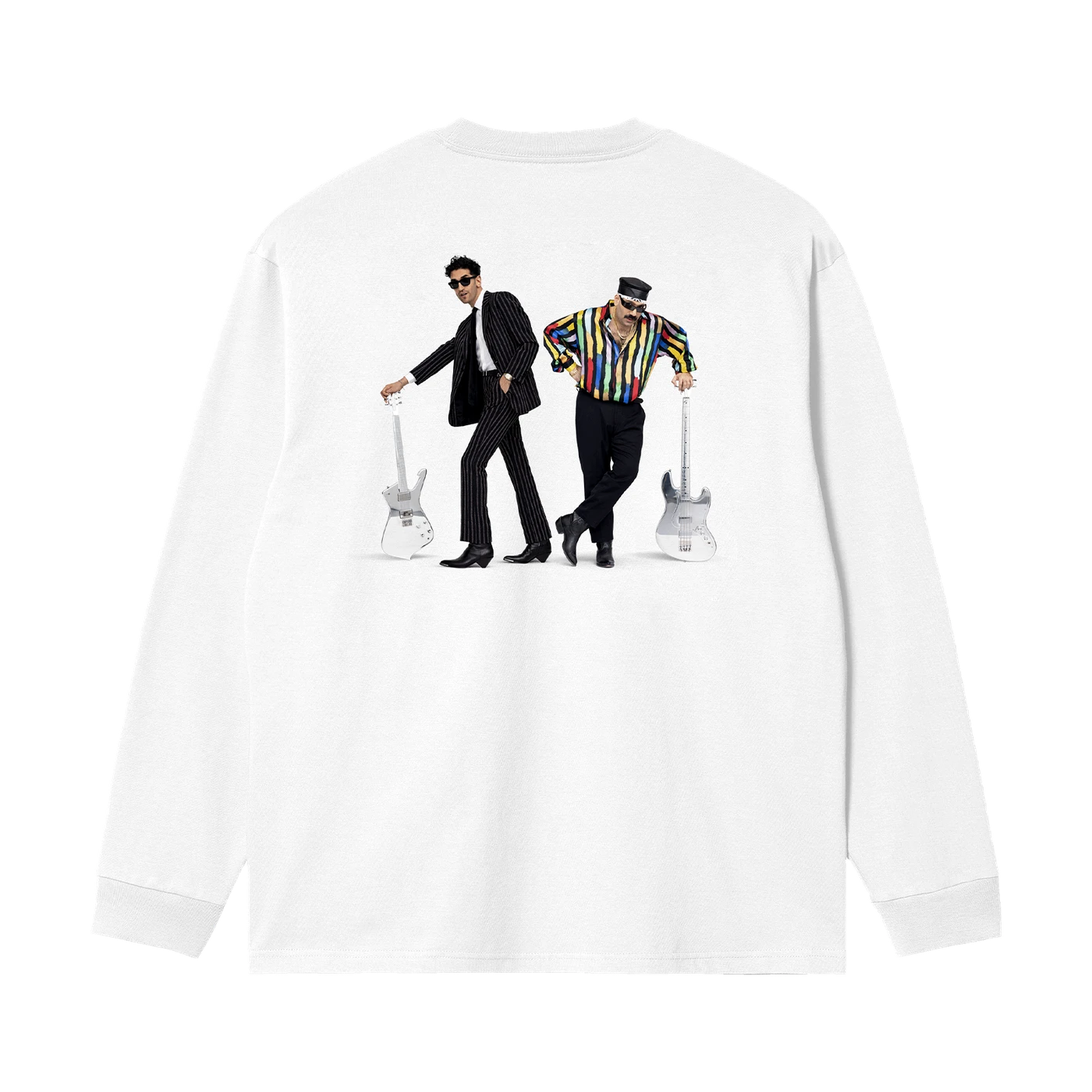 Chromeo FUNK YOURSELF LONG SLEEVE (WHITE)