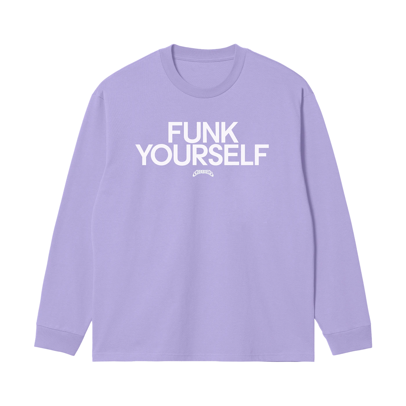 Chromeo FUNK YOURSELF LONG SLEEVE (PASTEL LAVENDER)