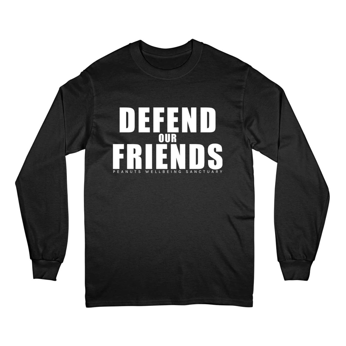 Peanuts Wellbeing Sanctuary "Defend Our Friends" L/S T-Shirt