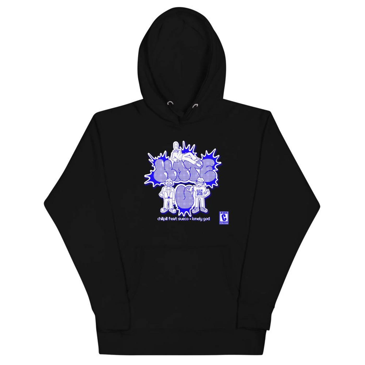chillpill Scan to play! Hate U QR Hoodie