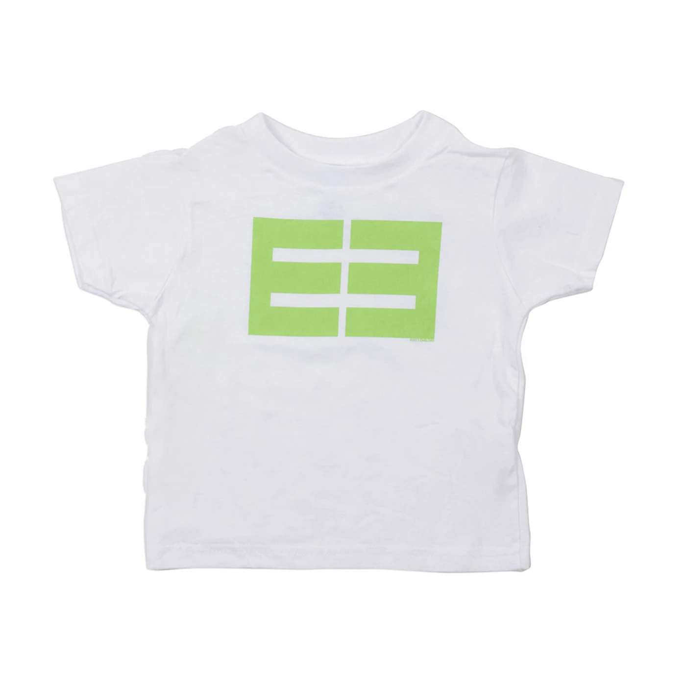 Emblem3 Block Logo White Toddler Tee