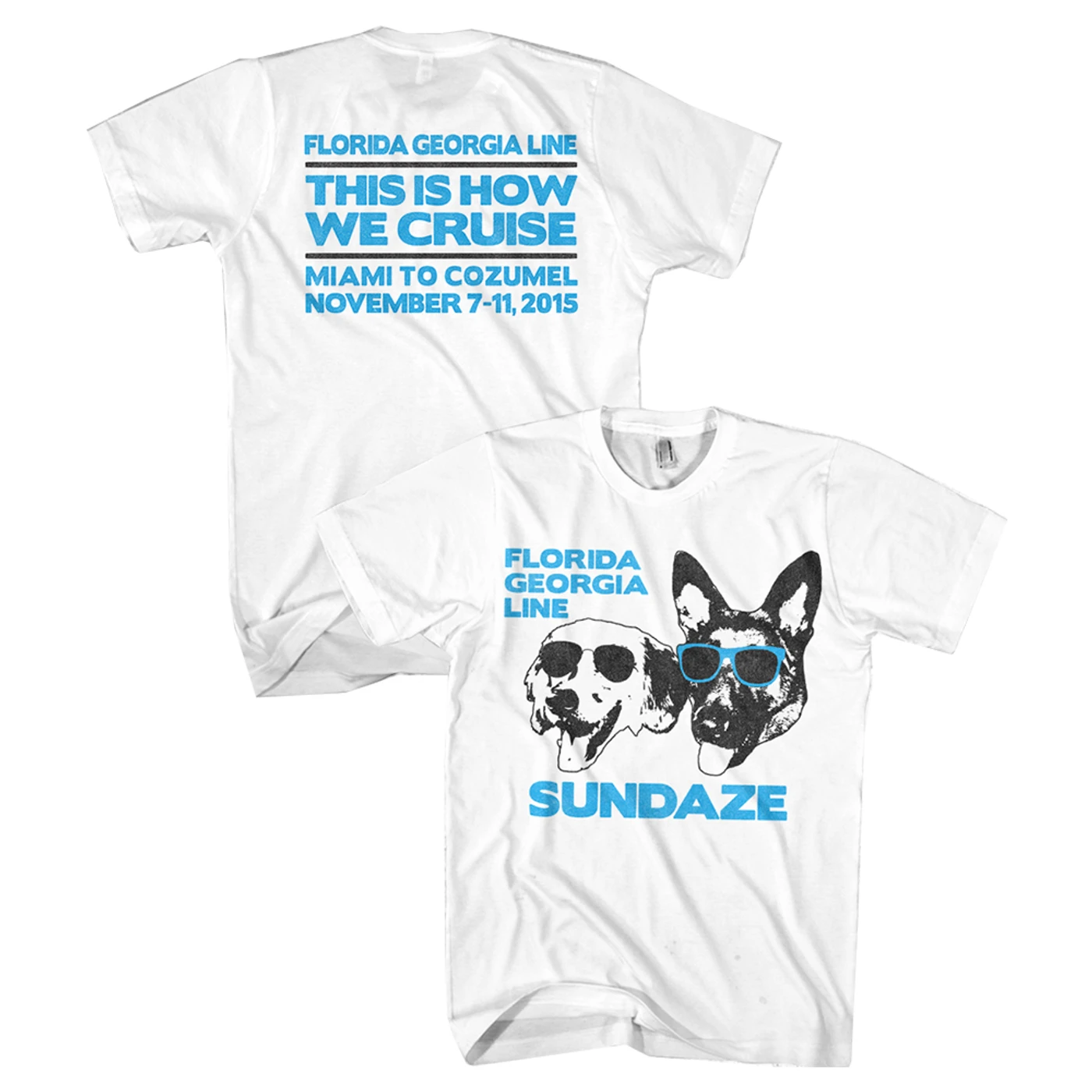 Florida Georgia Line SunDaze this is how we cruise tee
