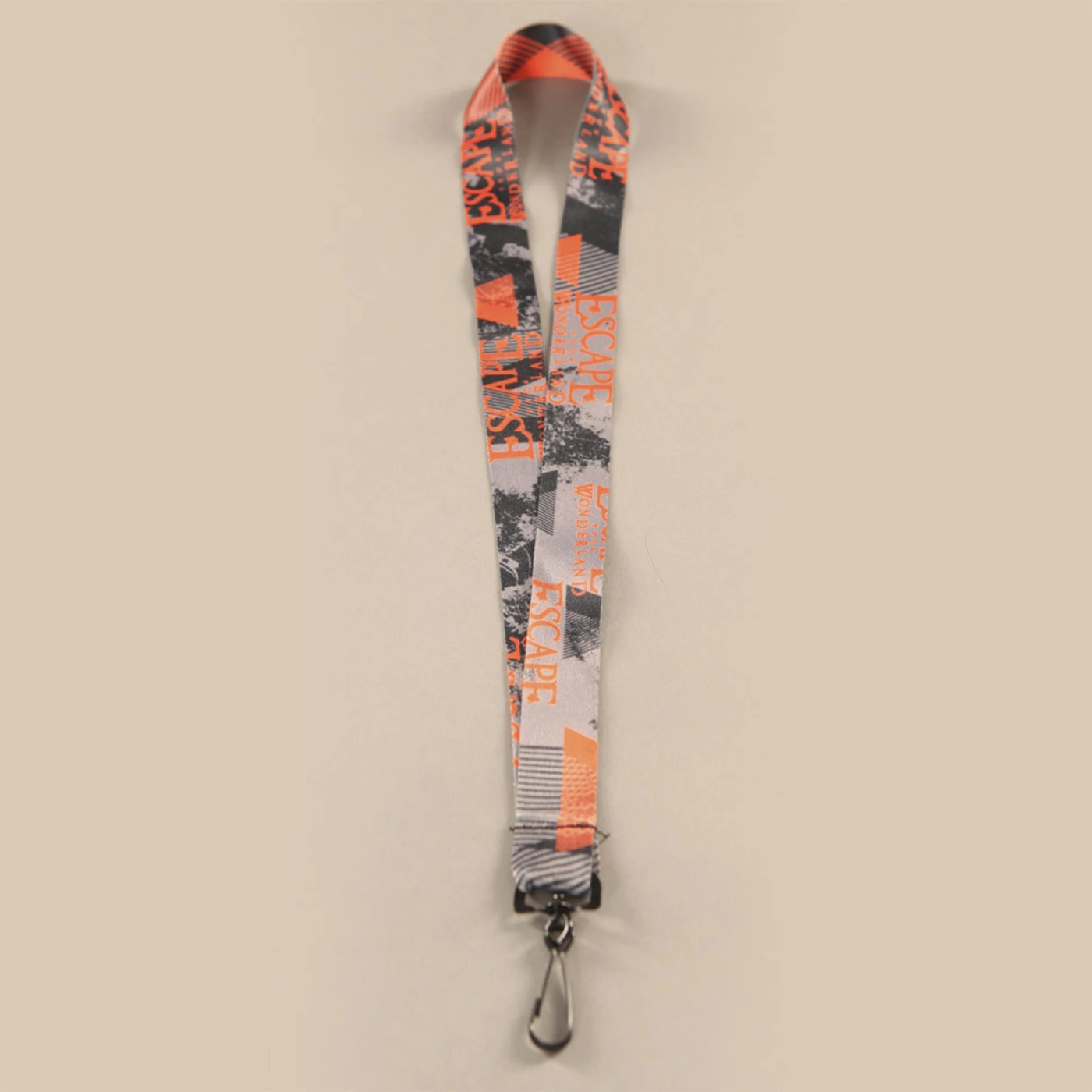 Insomniac Escape From Wonderland Lanyard Orange/Black