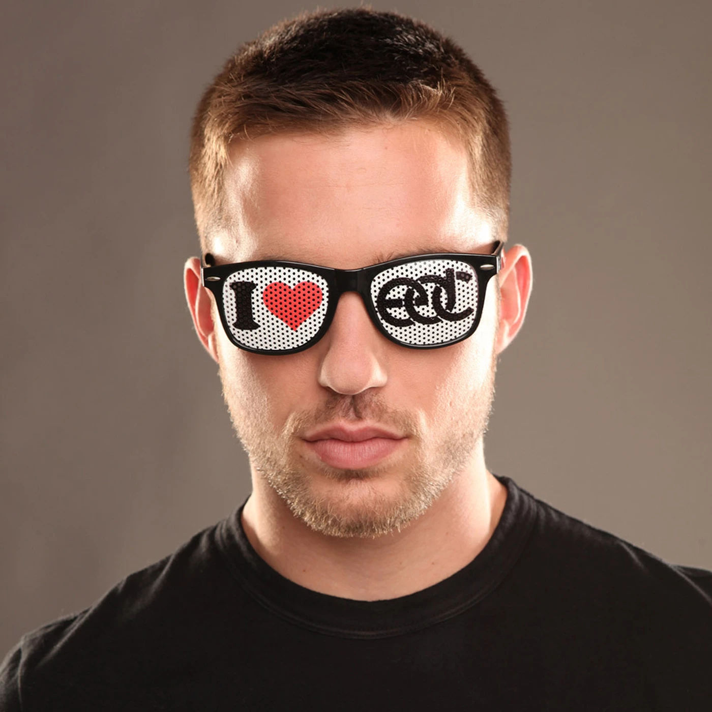 Insomniac I Heart EDC Sunglasses Black