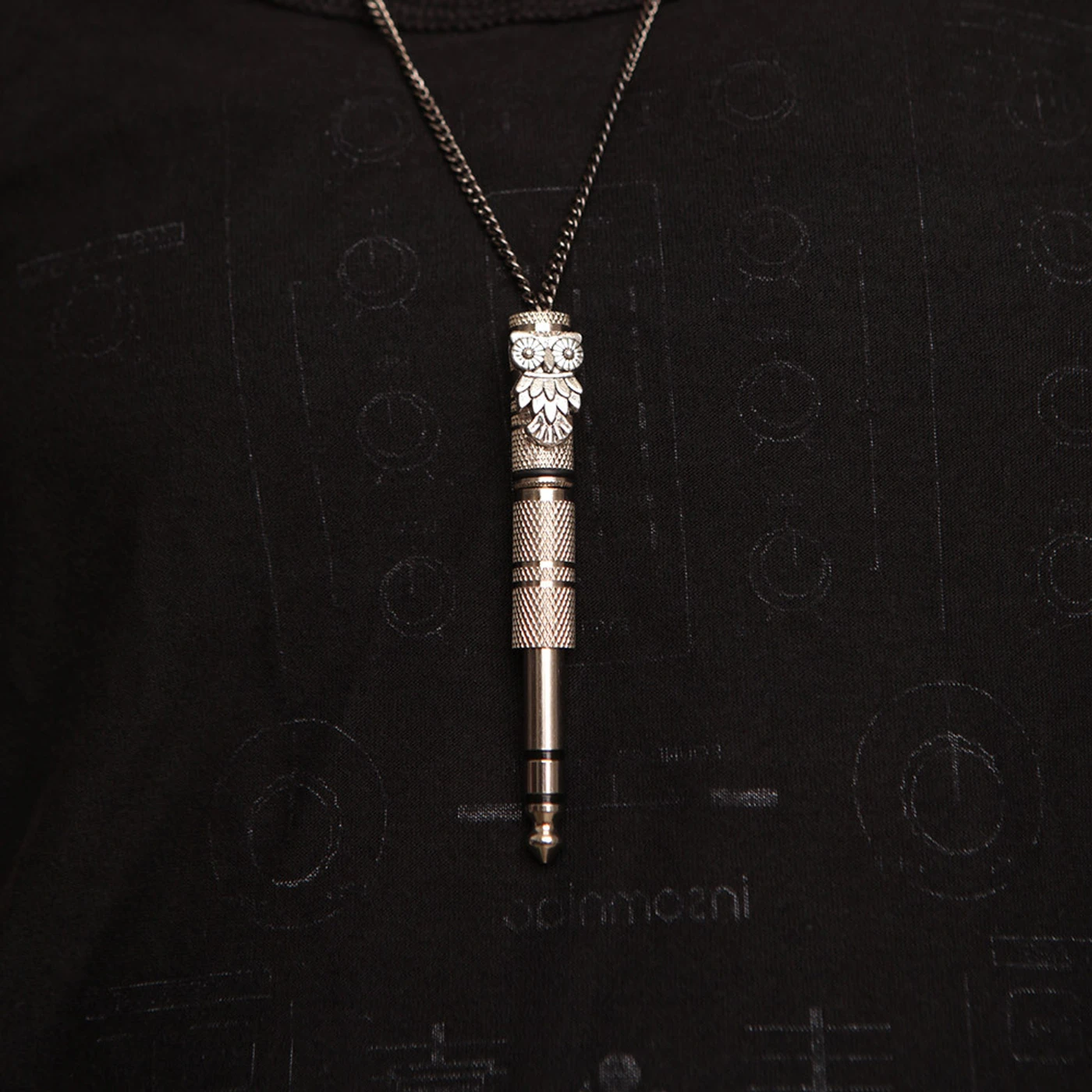 Insomniac Owl ¼” Adapter Necklace