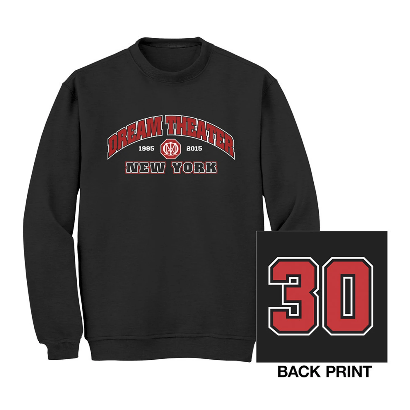 Dream Theater 30th Anniversary Crewneck Sweatshirt