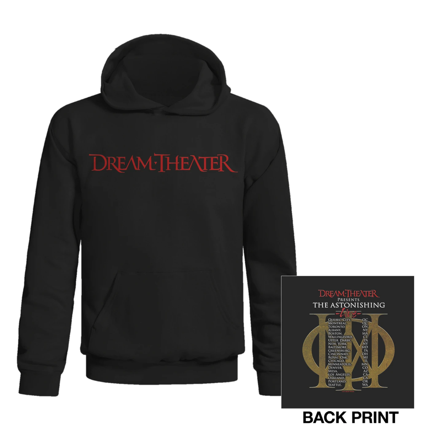 Dream Theater Astonishing Live 2016 US Tour Hoodie