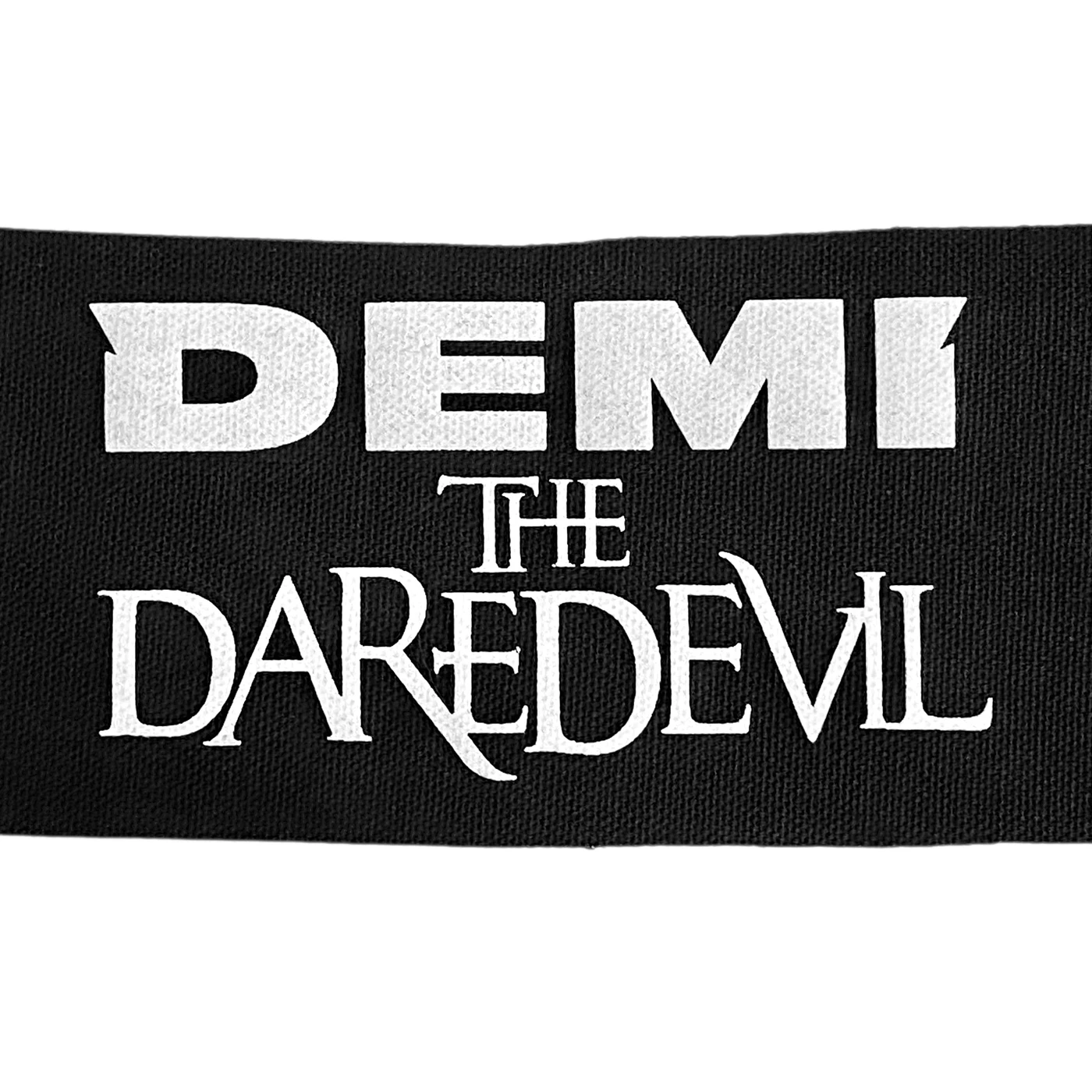 Demi The Daredevil Logo Patch