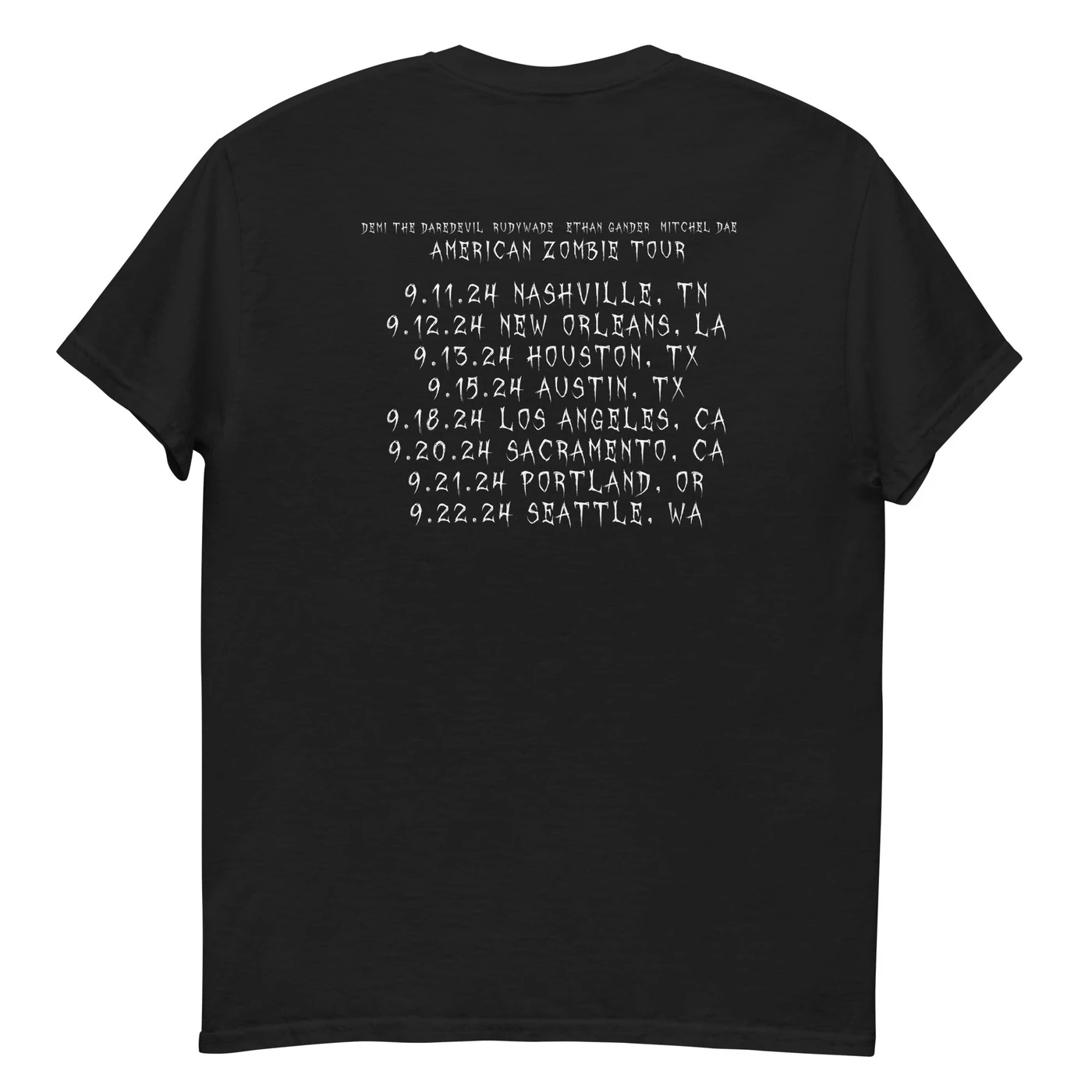 Demi the Daredevil American Zombie Tour Graphic Tee