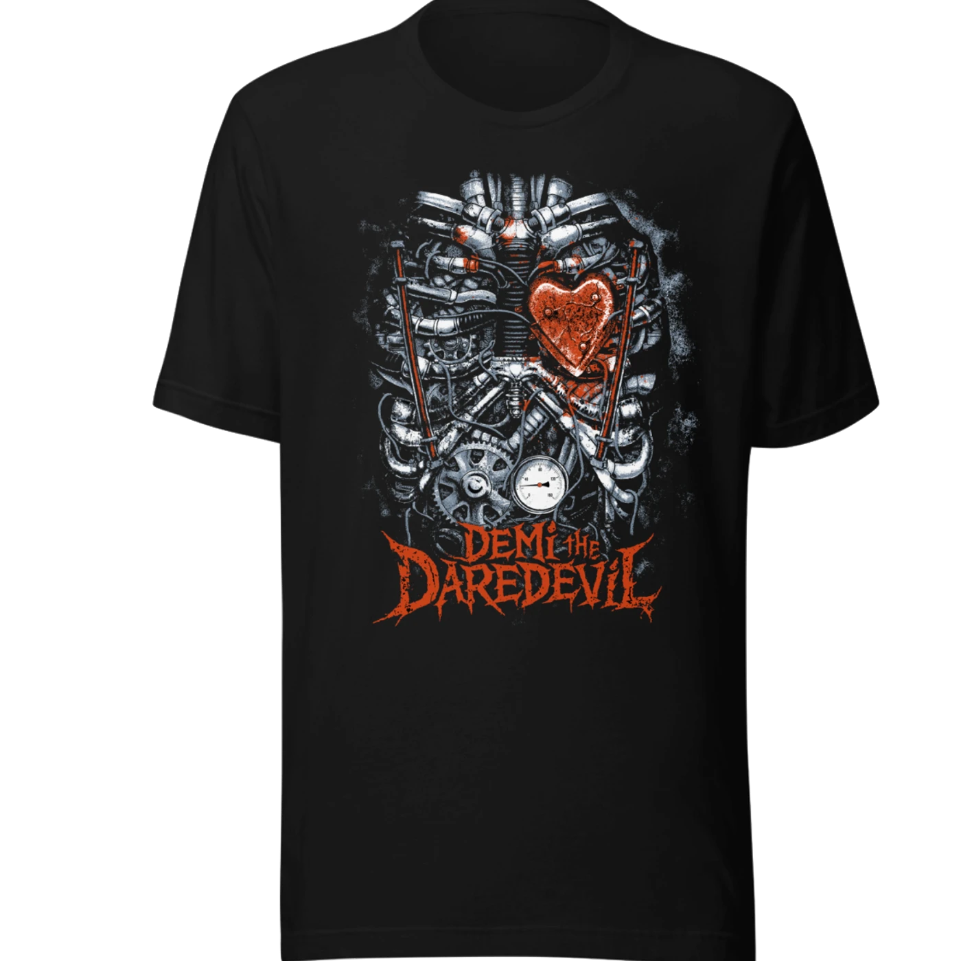 Demi the Daredevil Machine City Heart Tee