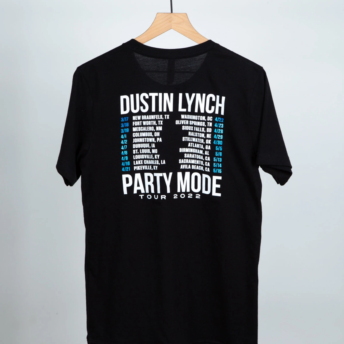 Dustin Lynch Party Mode Tour Tee