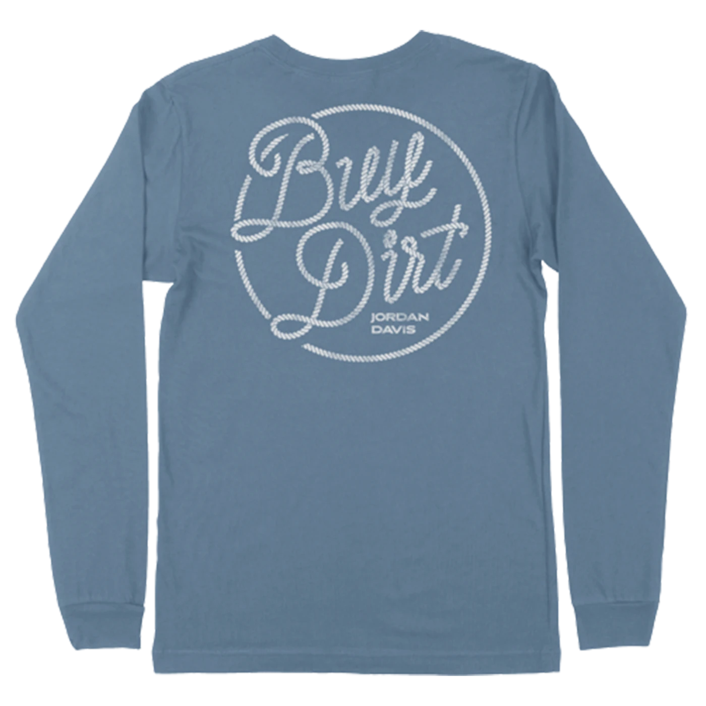Jordan Davis Buy Dirt Rope Long Sleeve - Blue