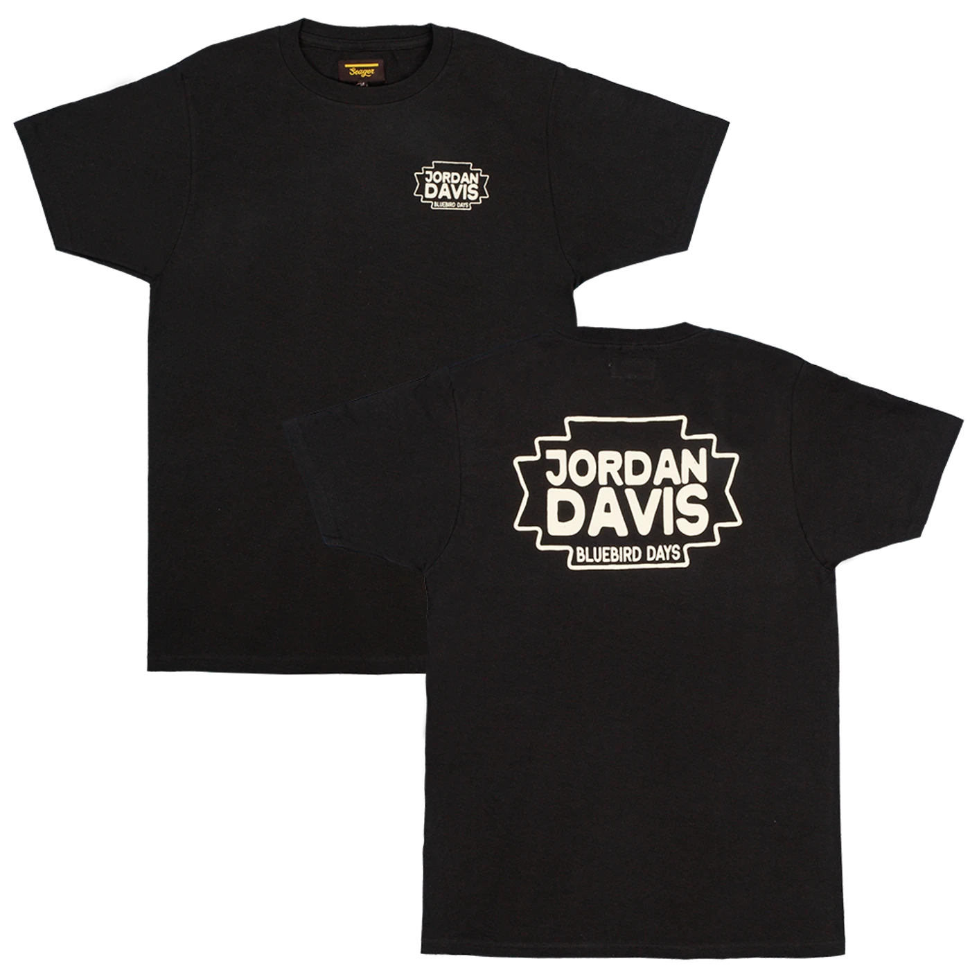 Jordan Davis Seager Tee - Black
