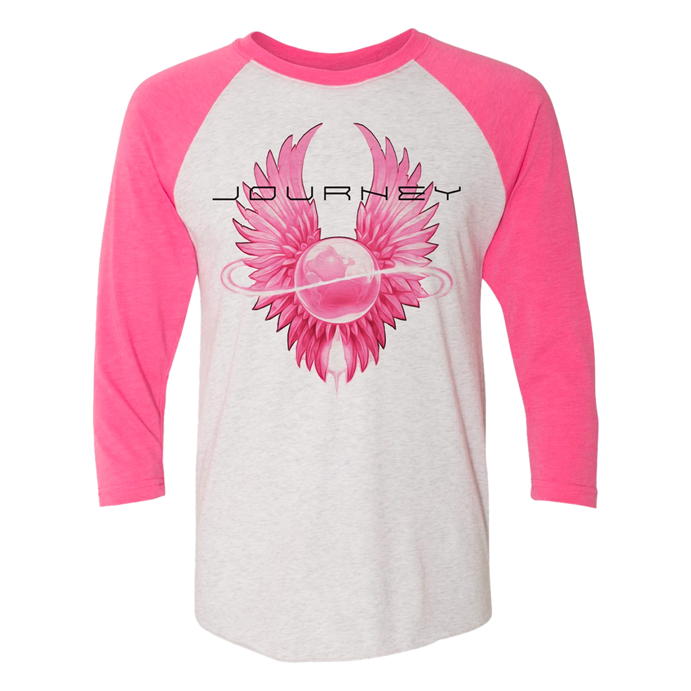 Journey Pink Infinity Wings Raglan