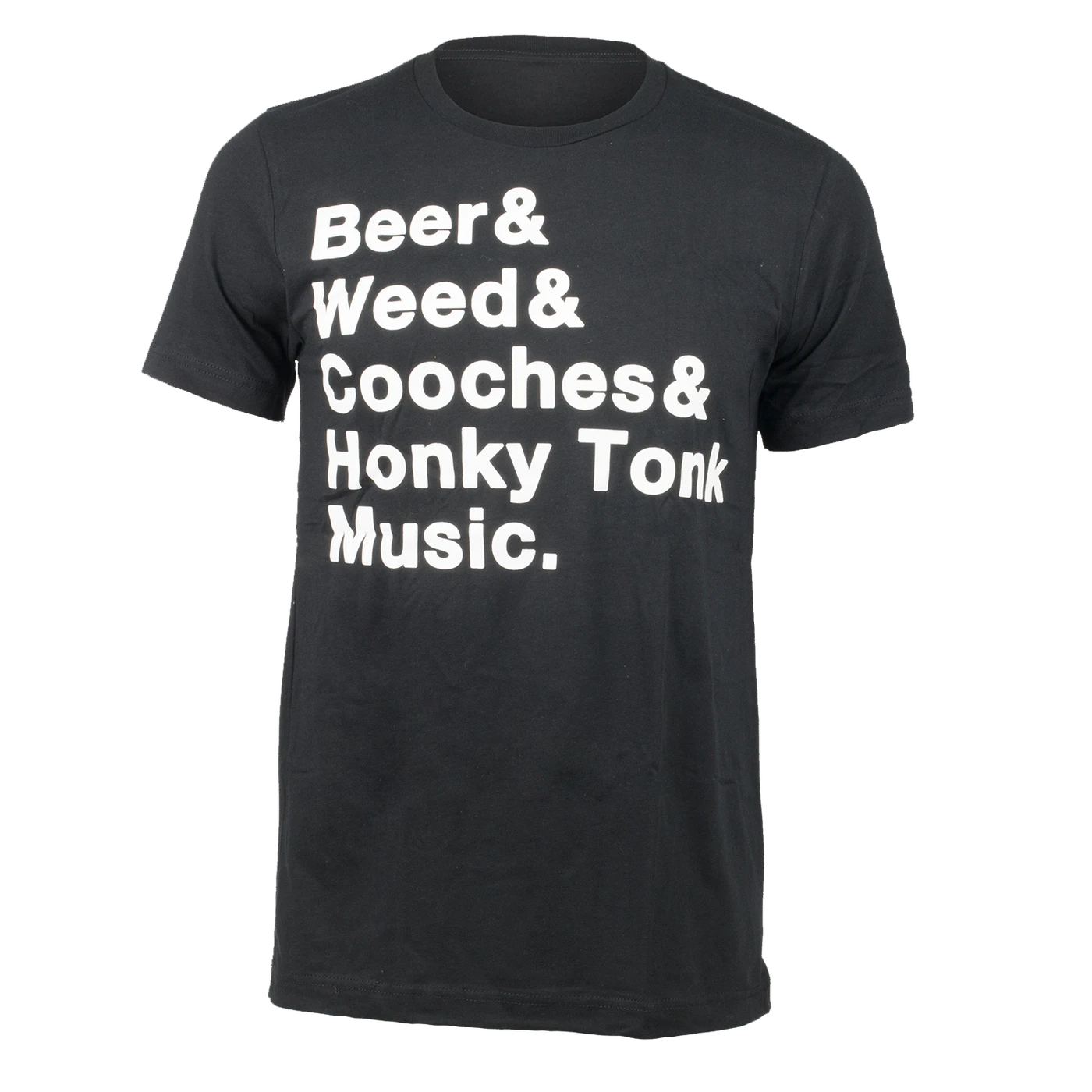 Wheeler Walker Jr. Beer Weed Cooches & Music Tee