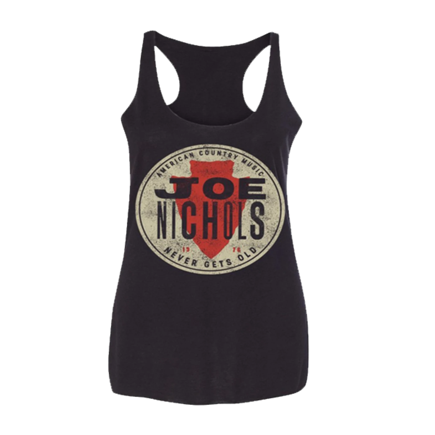 Joe Nichols JN Charcoal Gray Arrowhead Tank