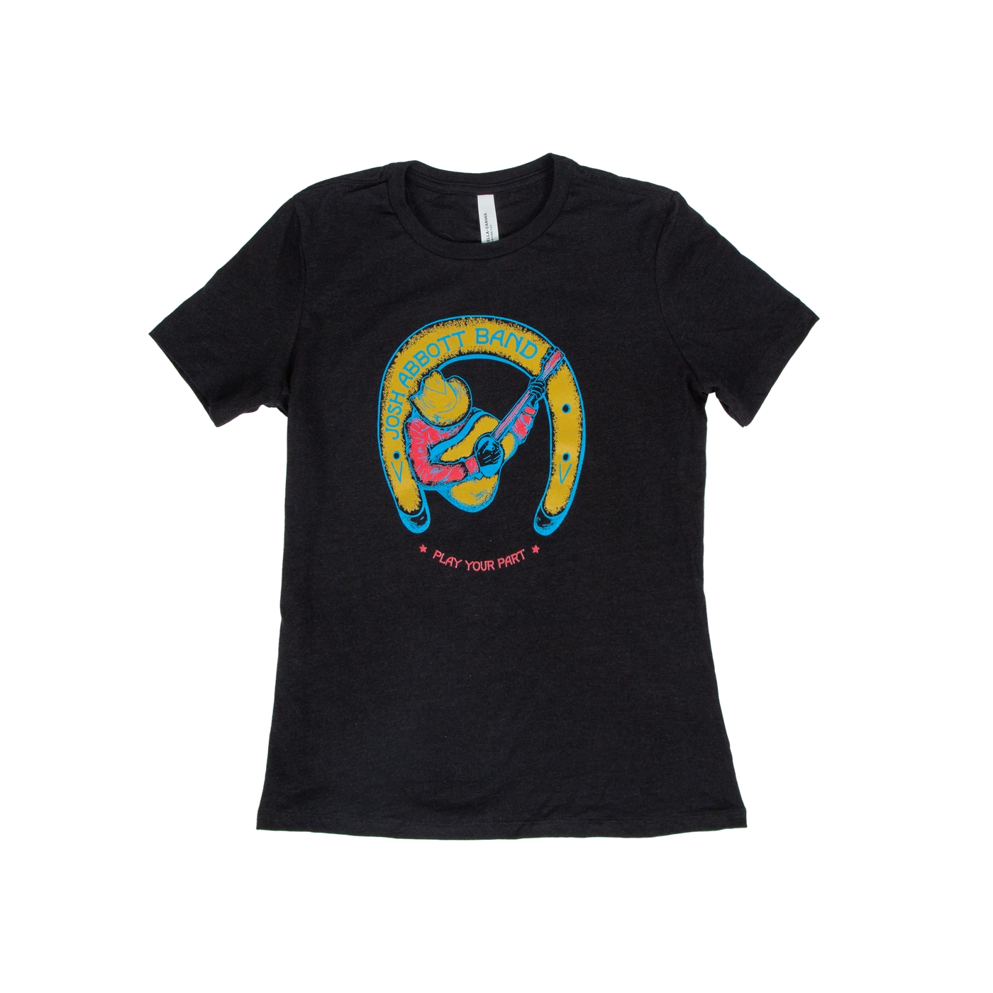 Josh Abbott Band JAB Cares Womens Horseshoe Tee - 2022