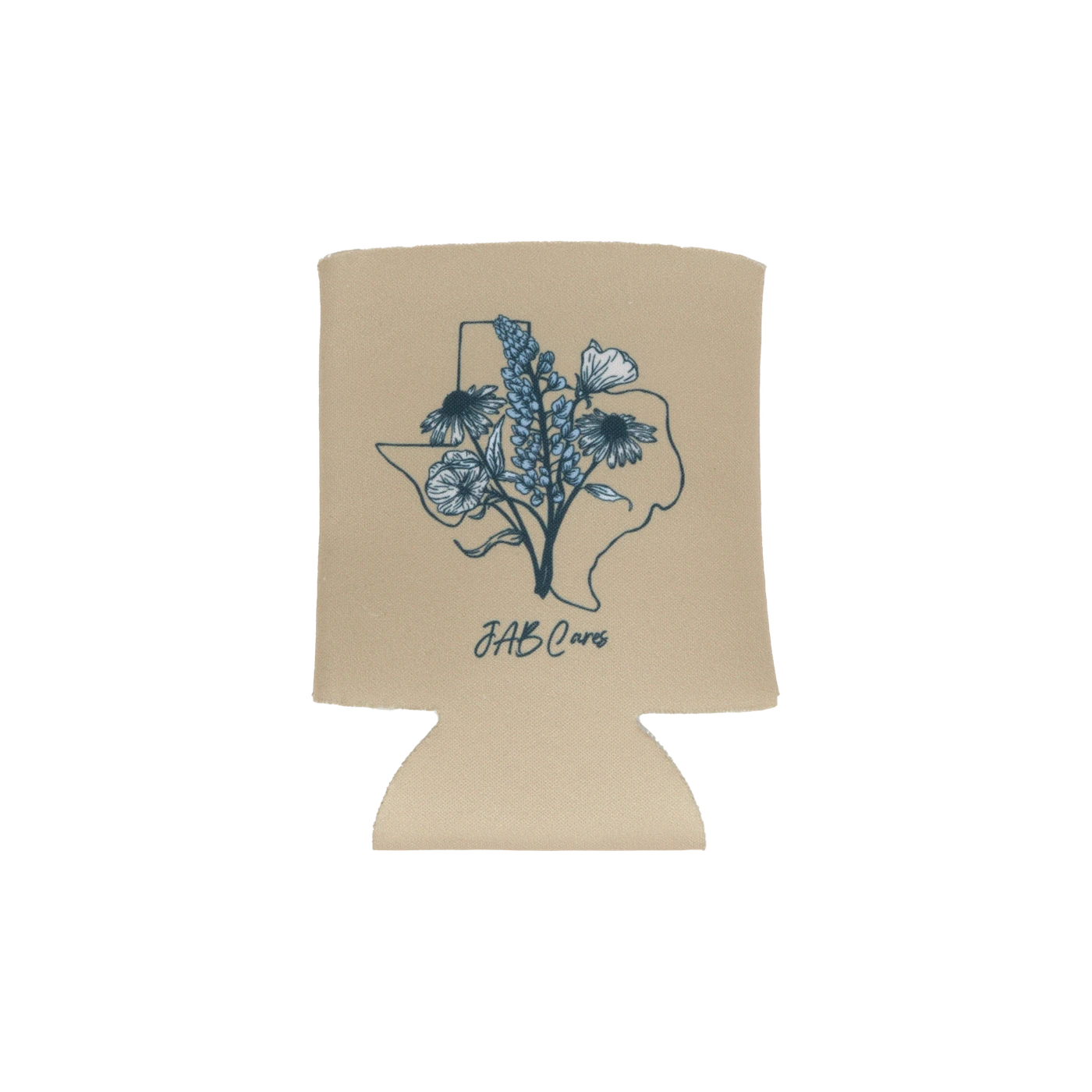 Josh Abbott Band JAB Cares Blue Bonnet Tan Can Cooler - 2022