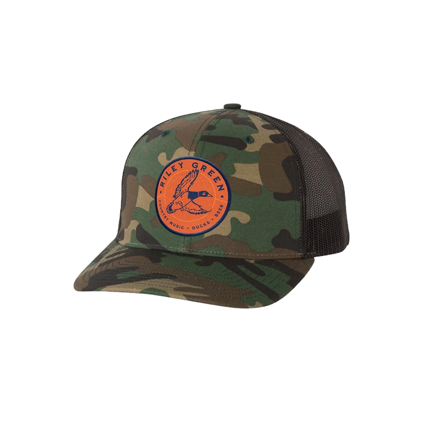Riley Green Country Music Patch Hat - Camo