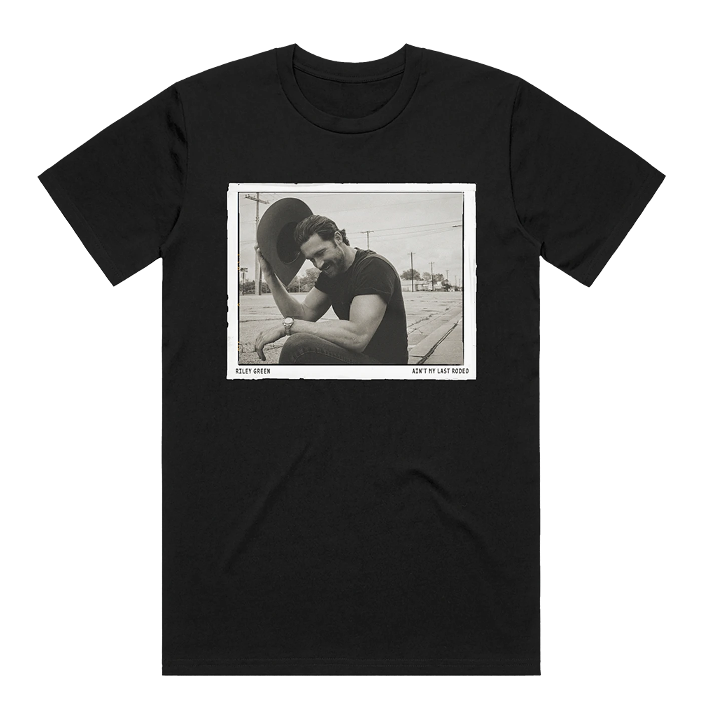 Riley Green Ain't My Last Rodeo Tour Tee - Black