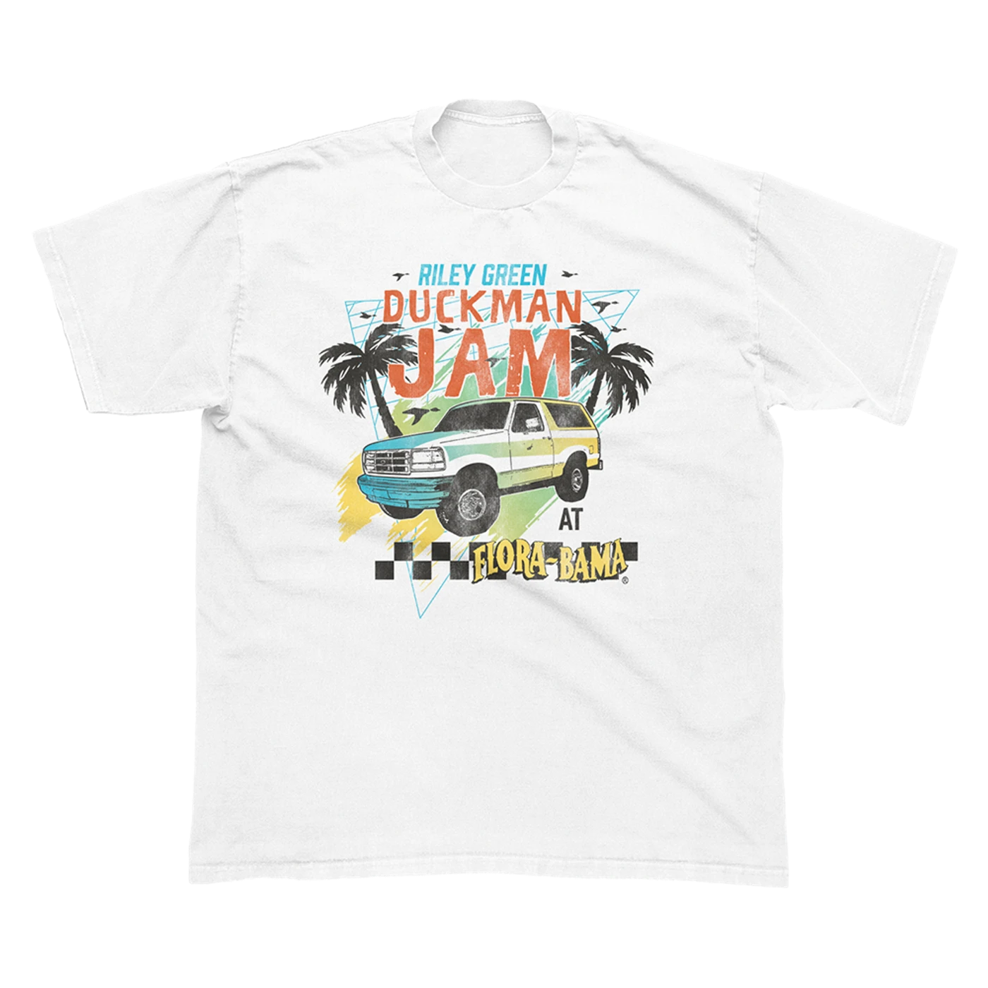 Riley Green Duckman Jam Tee - White