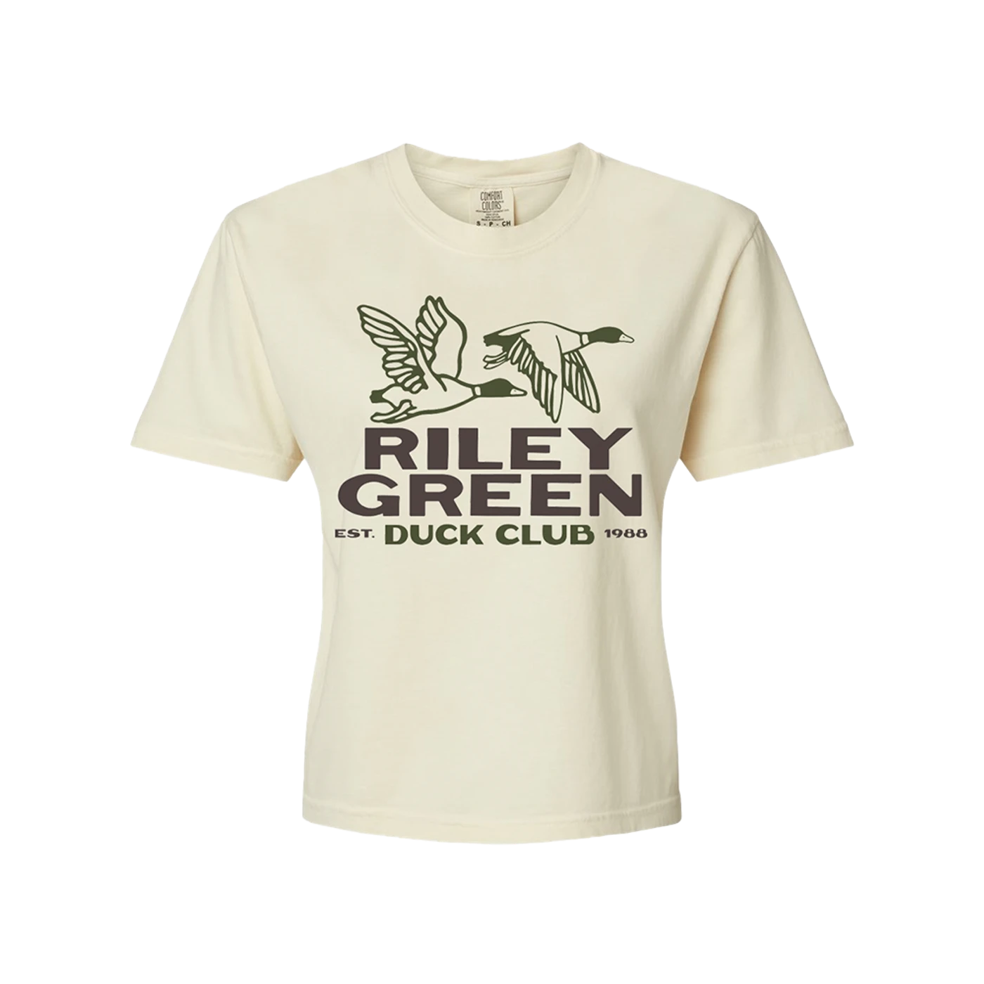 Riley Green Duck Club Cropped Tee