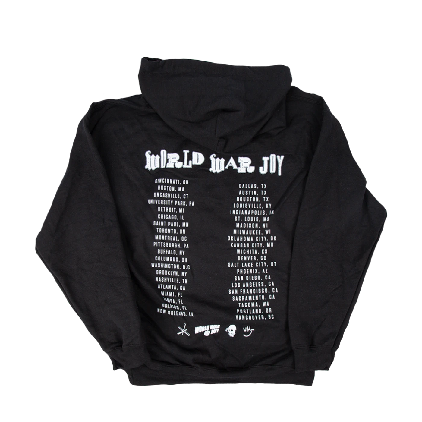 The Chainsmokers World War Joy Black Hoodie