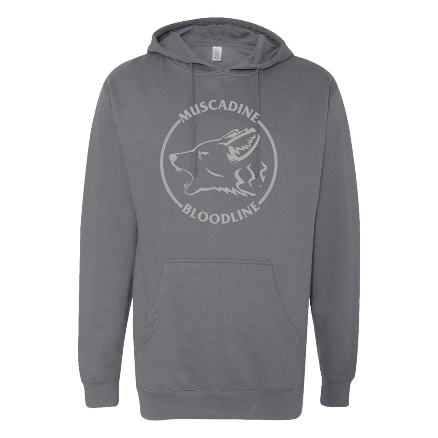 Muscadine Bloodline Coyote Grey Hoodie