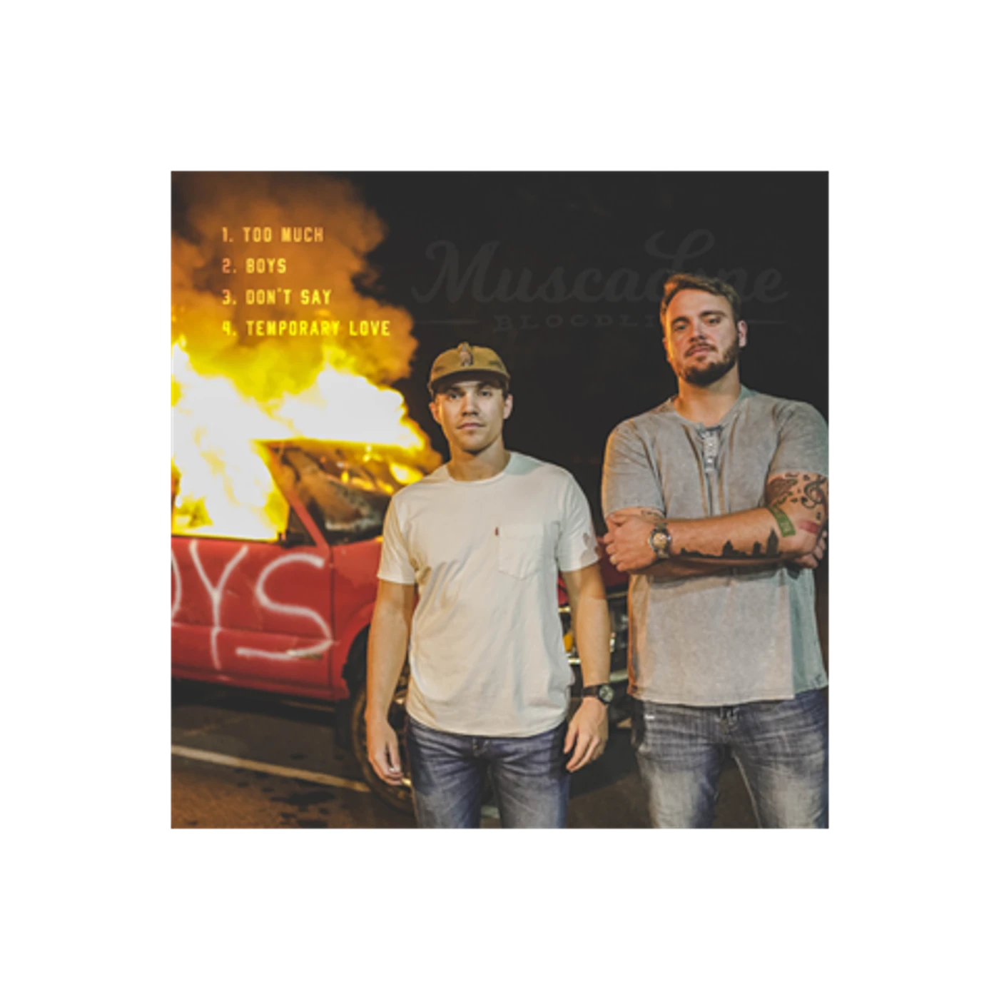 Muscadine Bloodline - Boys EP (AUTOGRAPHED) CD