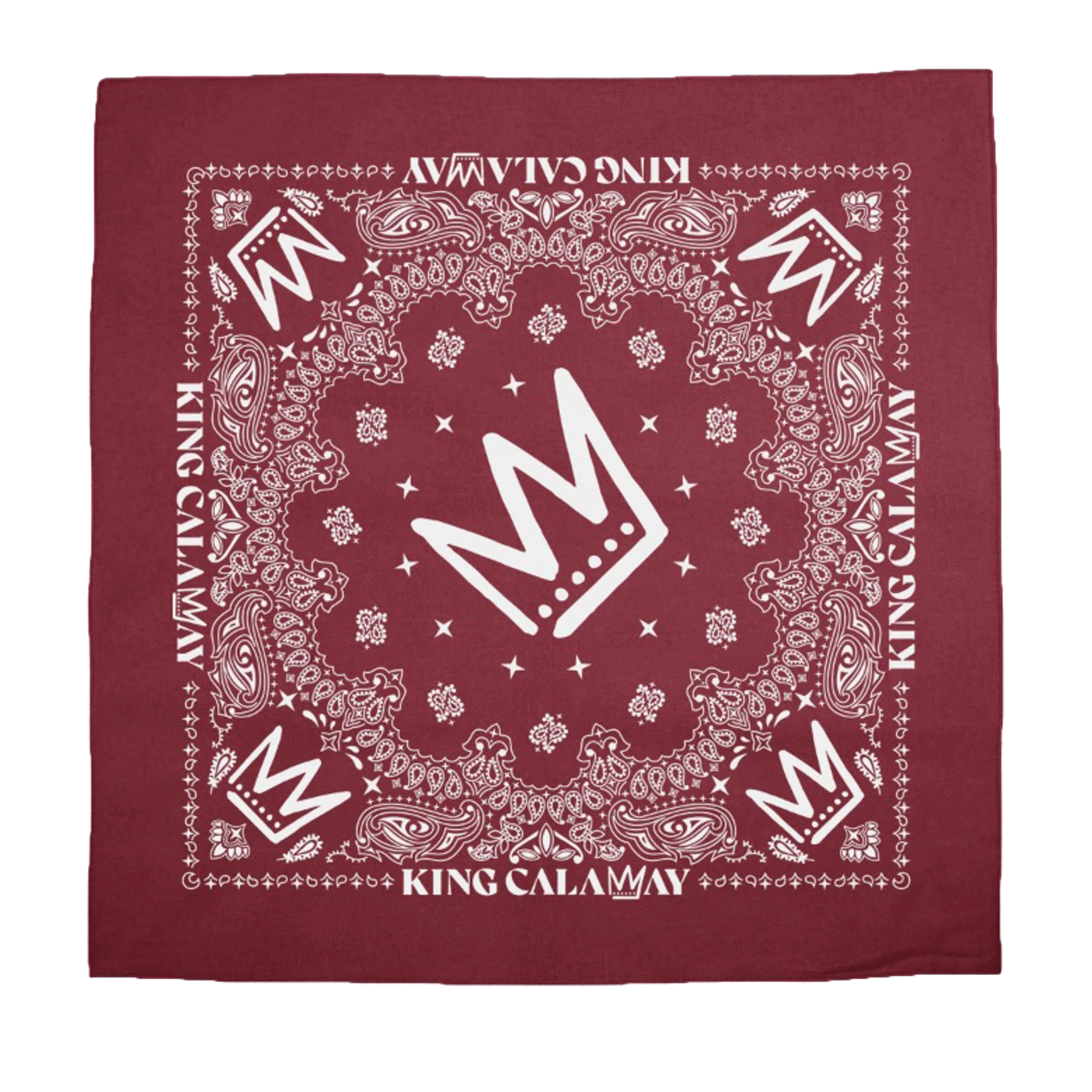 King Calaway Maroon Bandana