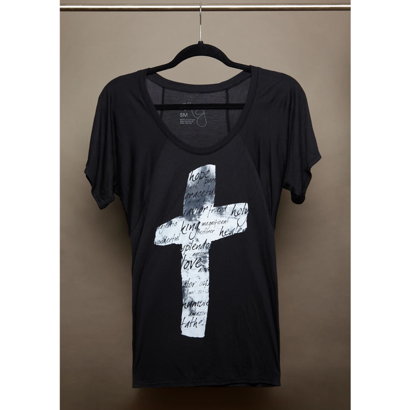 Natalie Grant Black Cross Tee