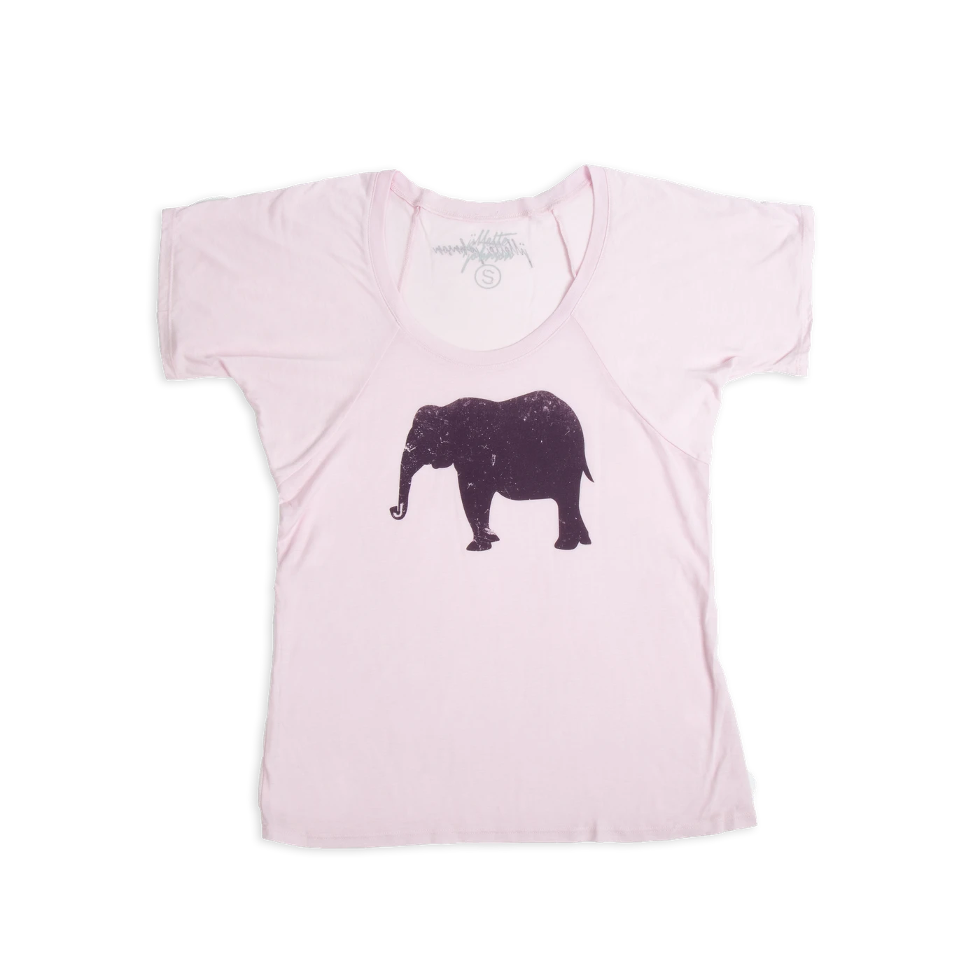Jillette Johnson Ladies Elephant Tee - Pink
