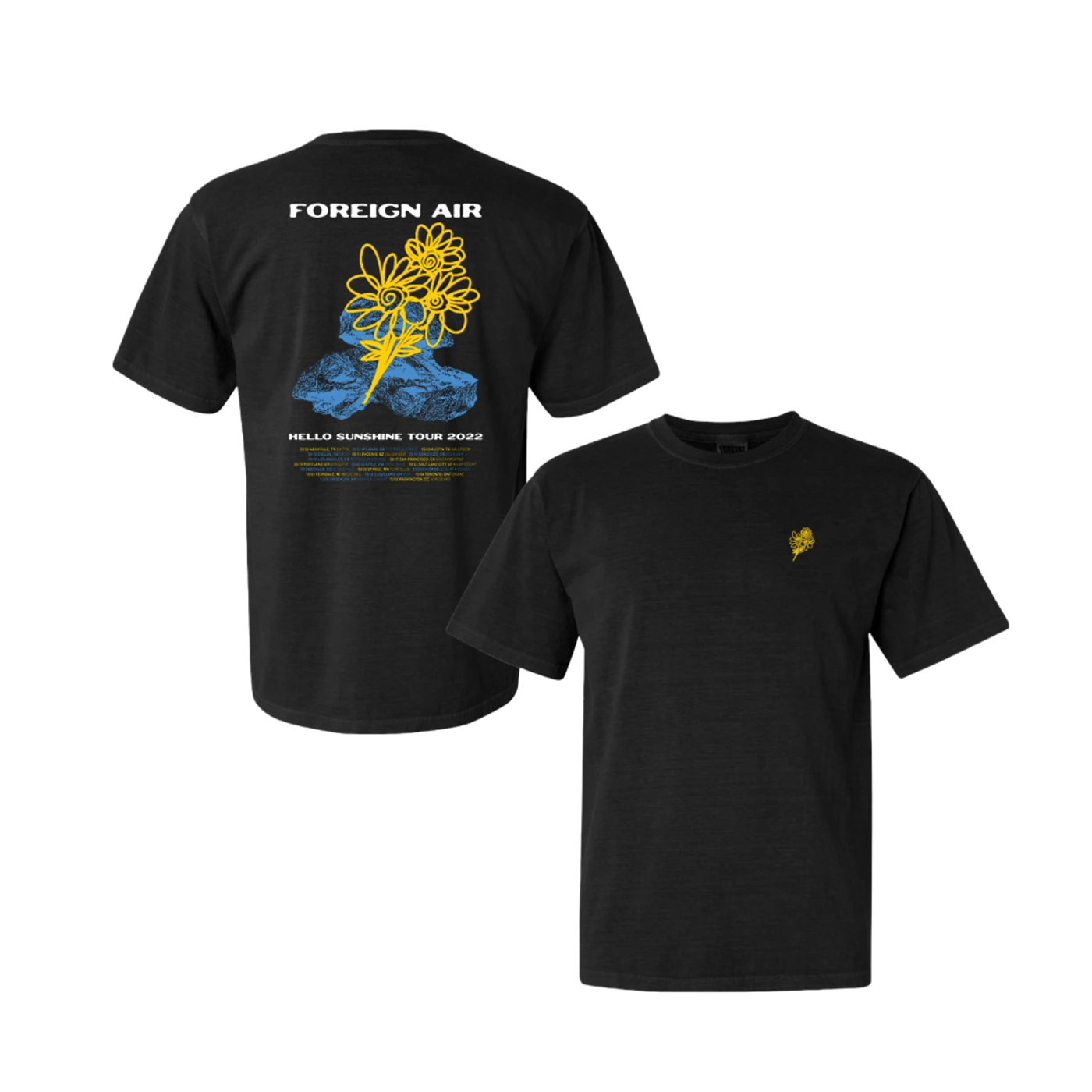 Foreign Air Hello Sunshine Tour Tee
