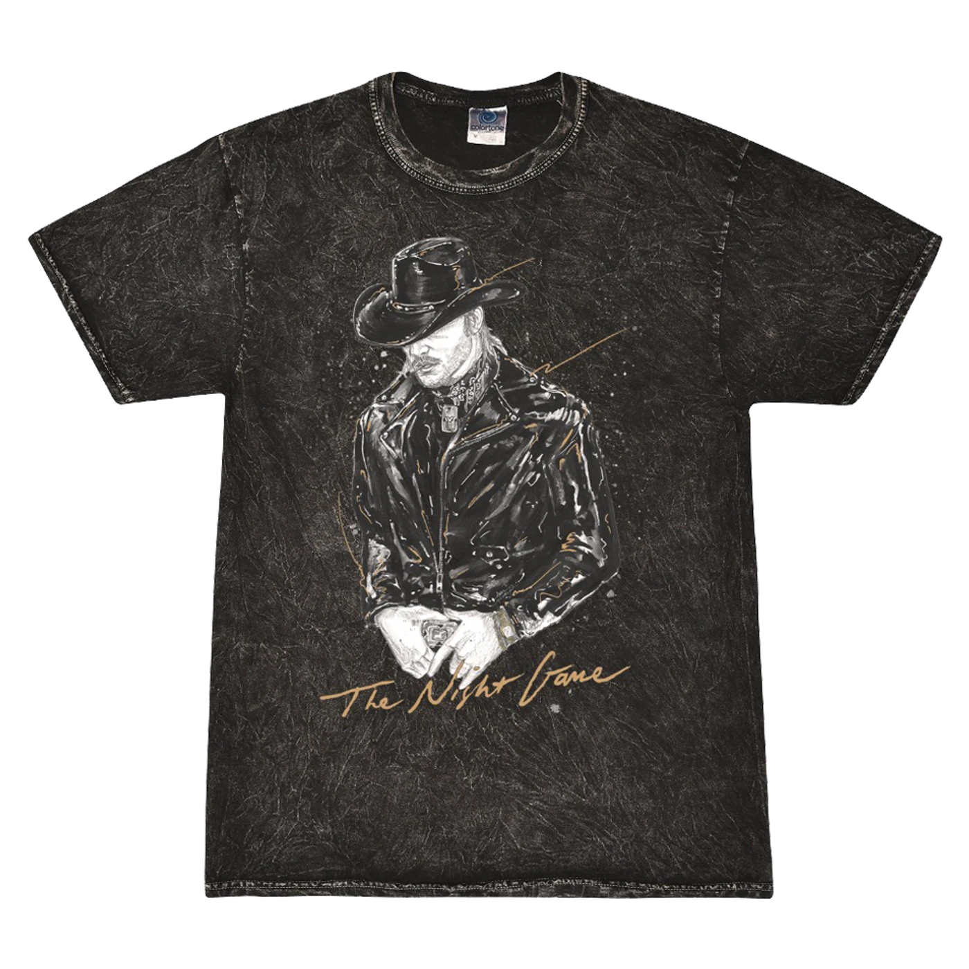 The Night Game Acid Washed Tee