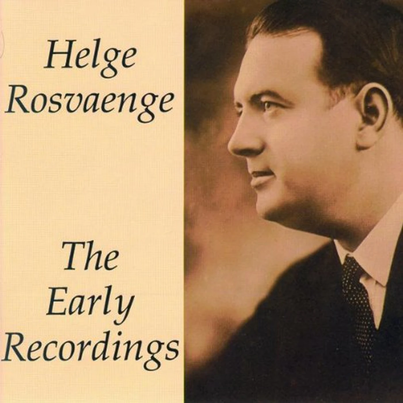 Helge Rosvaenge EARLY RECORDINGS 1 CD