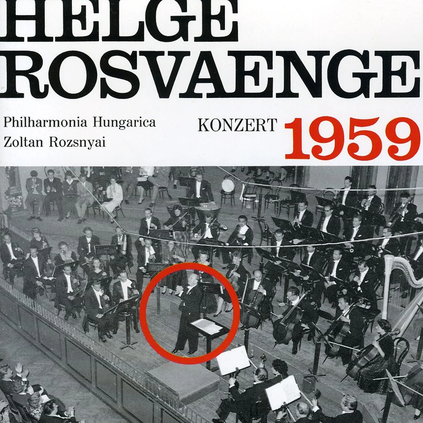Helge Rosvaenge LIVE CONCERT 1959 CD