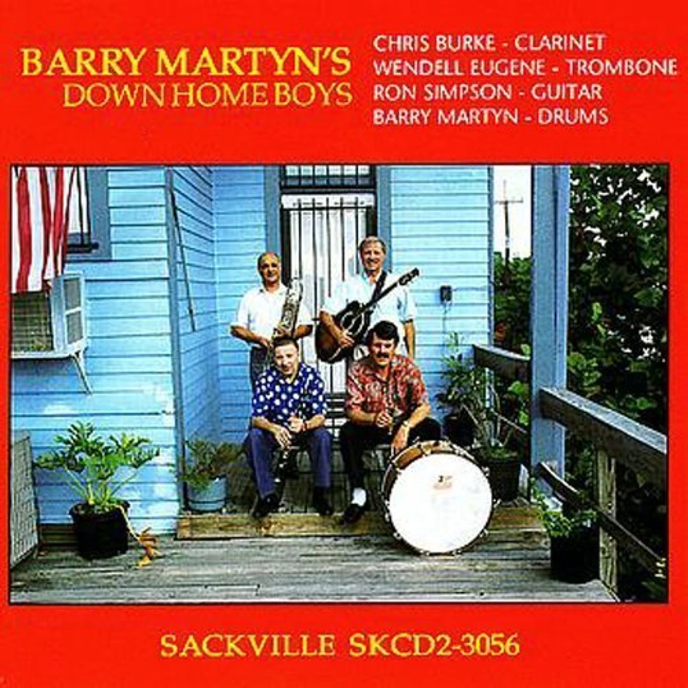 BARRY MARTYN'S DOWN HOME BOYS CD