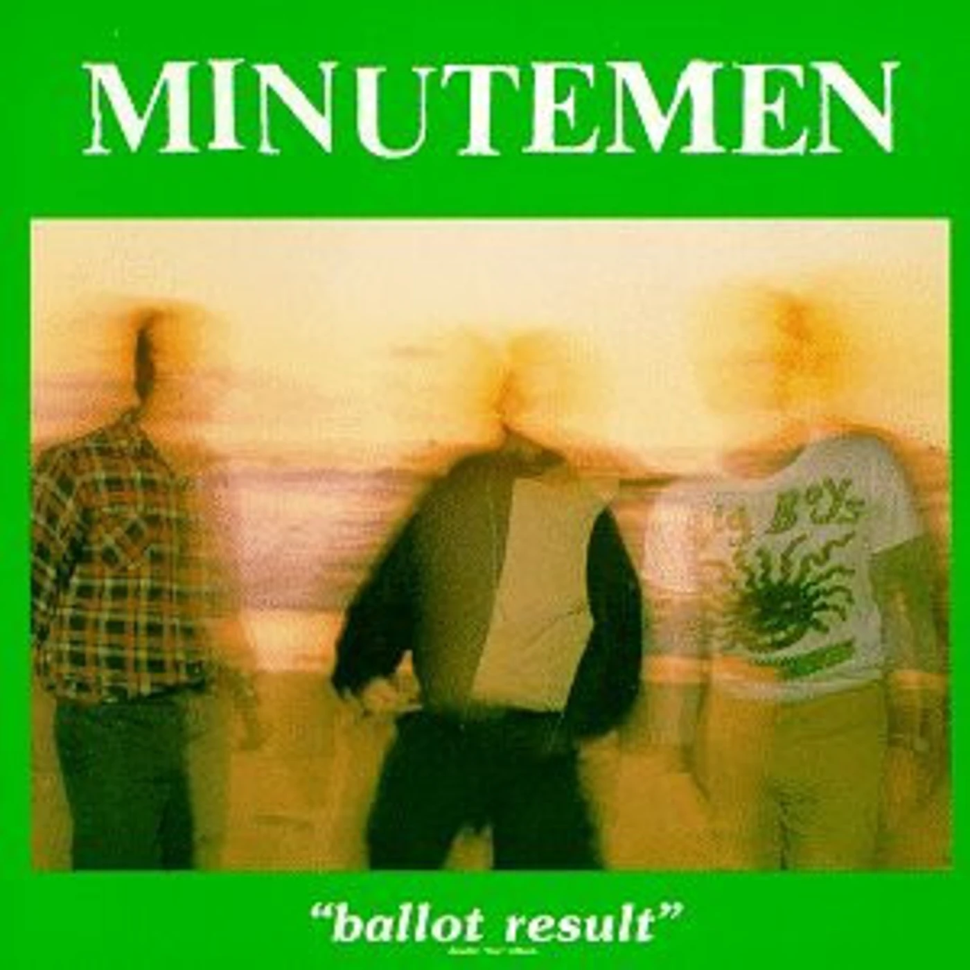 Minutemen BALLOT RESULTS Vinyl Record