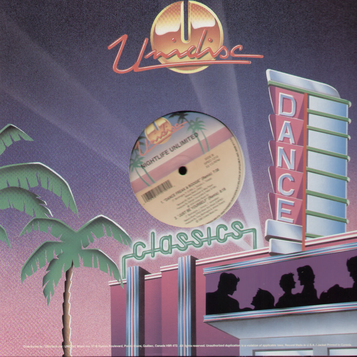 Nightlife Unlimited Disco Choo Choo Vinyl Record