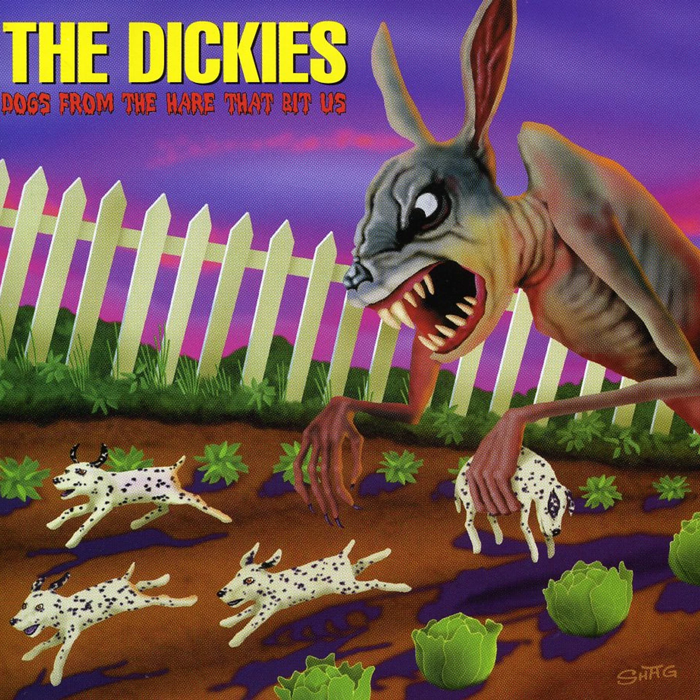 The Dickies DOGS FROM THE HARE THAT BIT US CD