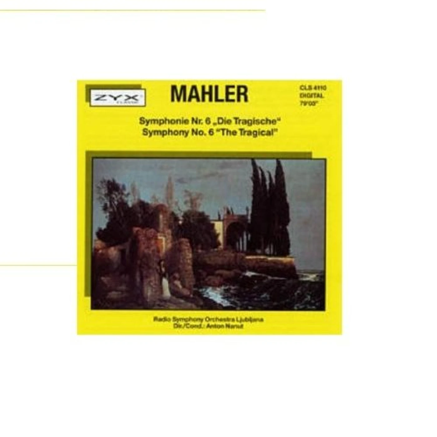 Gustav Mahler SYMPHONY 6 "THE TRAGIC" CD