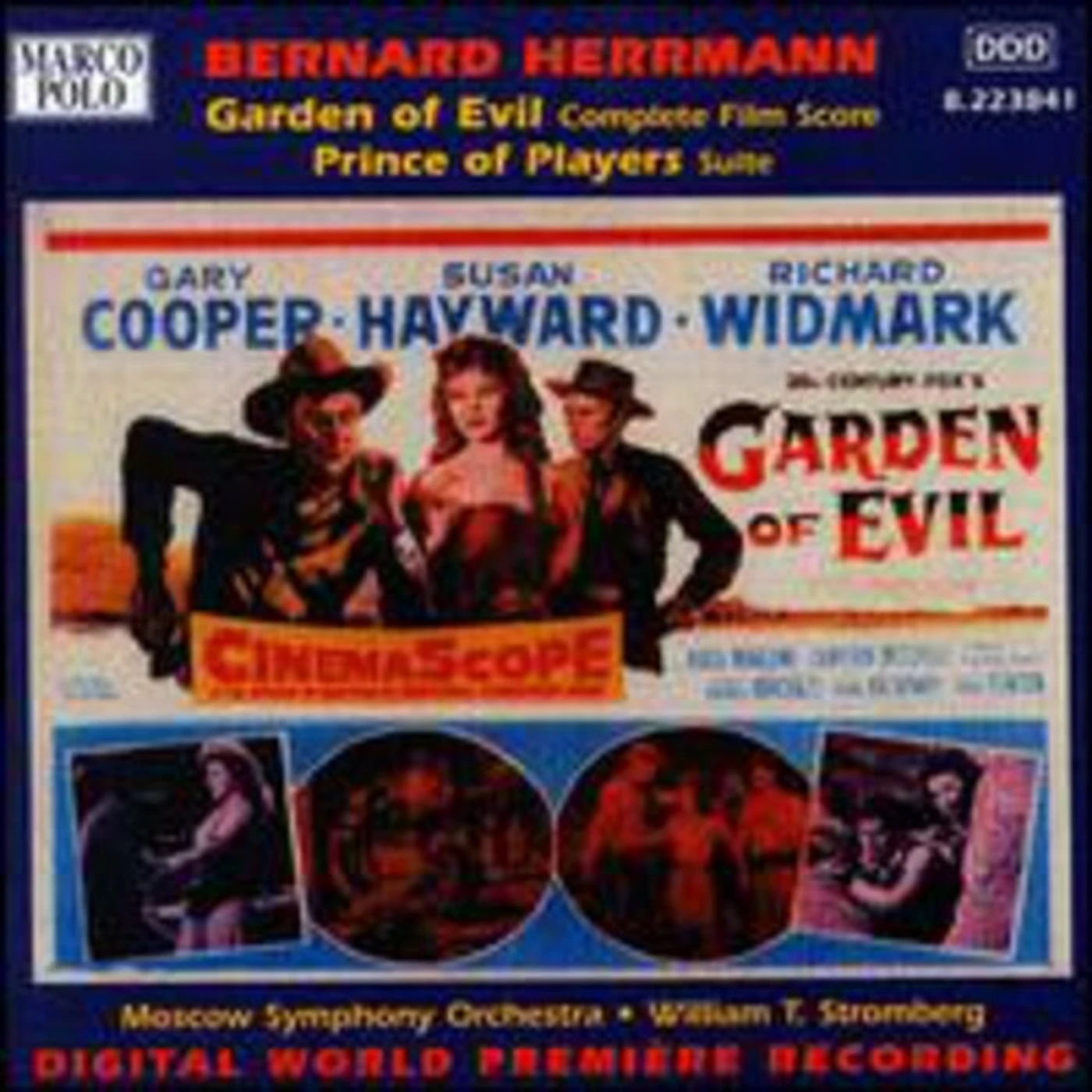 Bernard Herrmann GARDEN OF EVIL CD