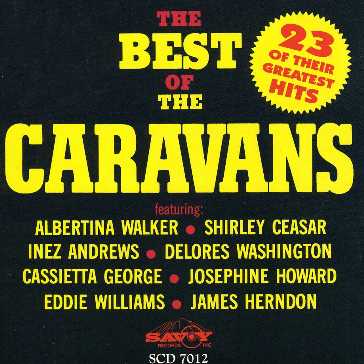 The Caravans BEST OF CD